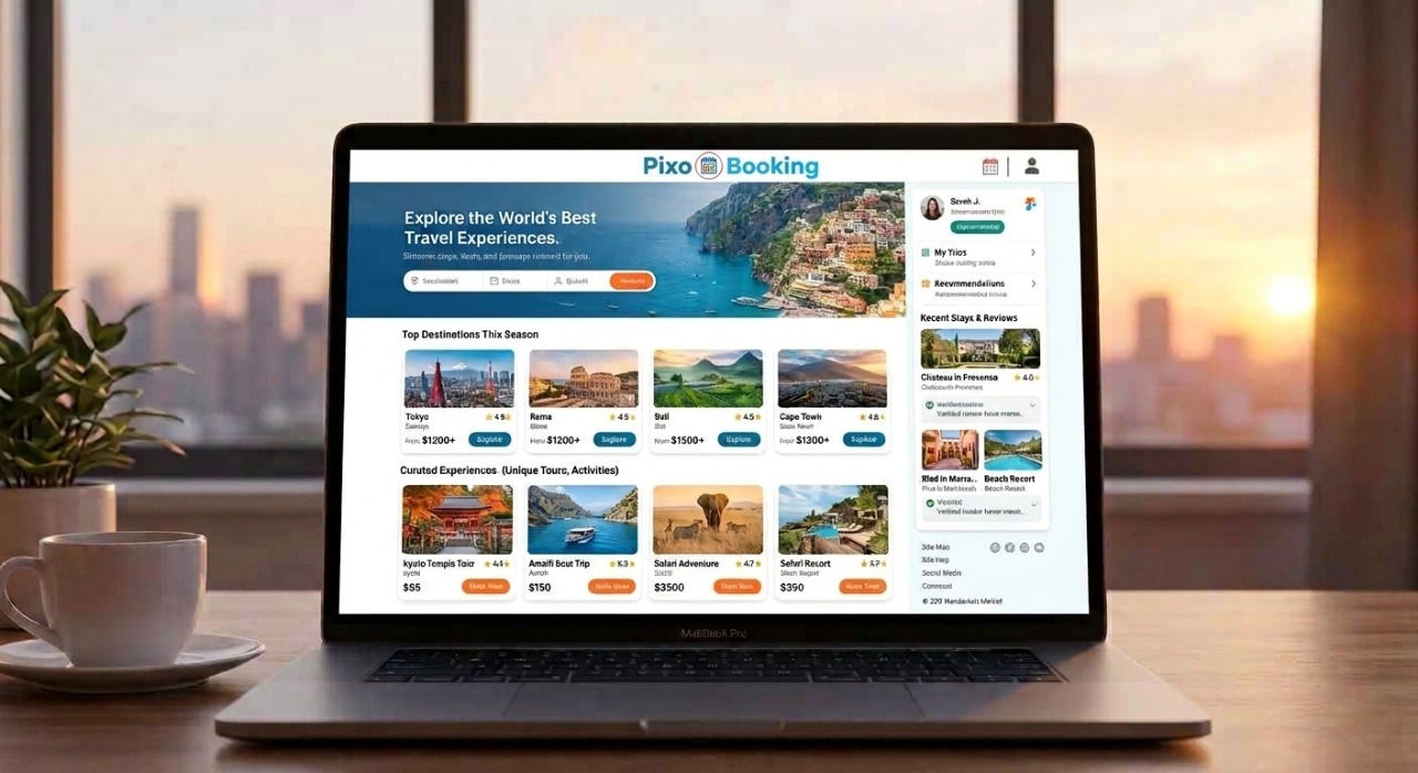 Experience booking platform