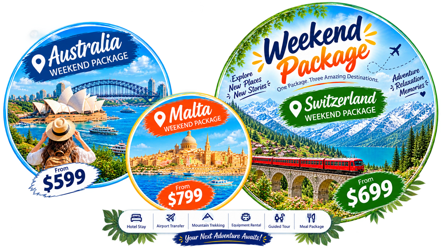 Adventure travel experience